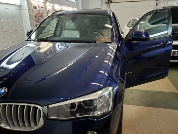 BMW X3 установка Pandora DXL 4710