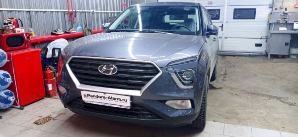 Hyundai Creta установка Pandora DX-4GL Plus